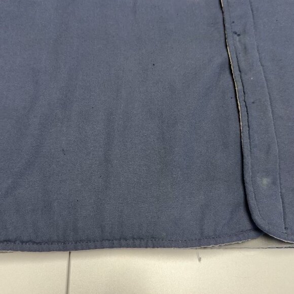 Vintage 90s Bulwark Workwear Jacket Mens XL Blue Quilted (25x29.5) - Picture 9 of 16